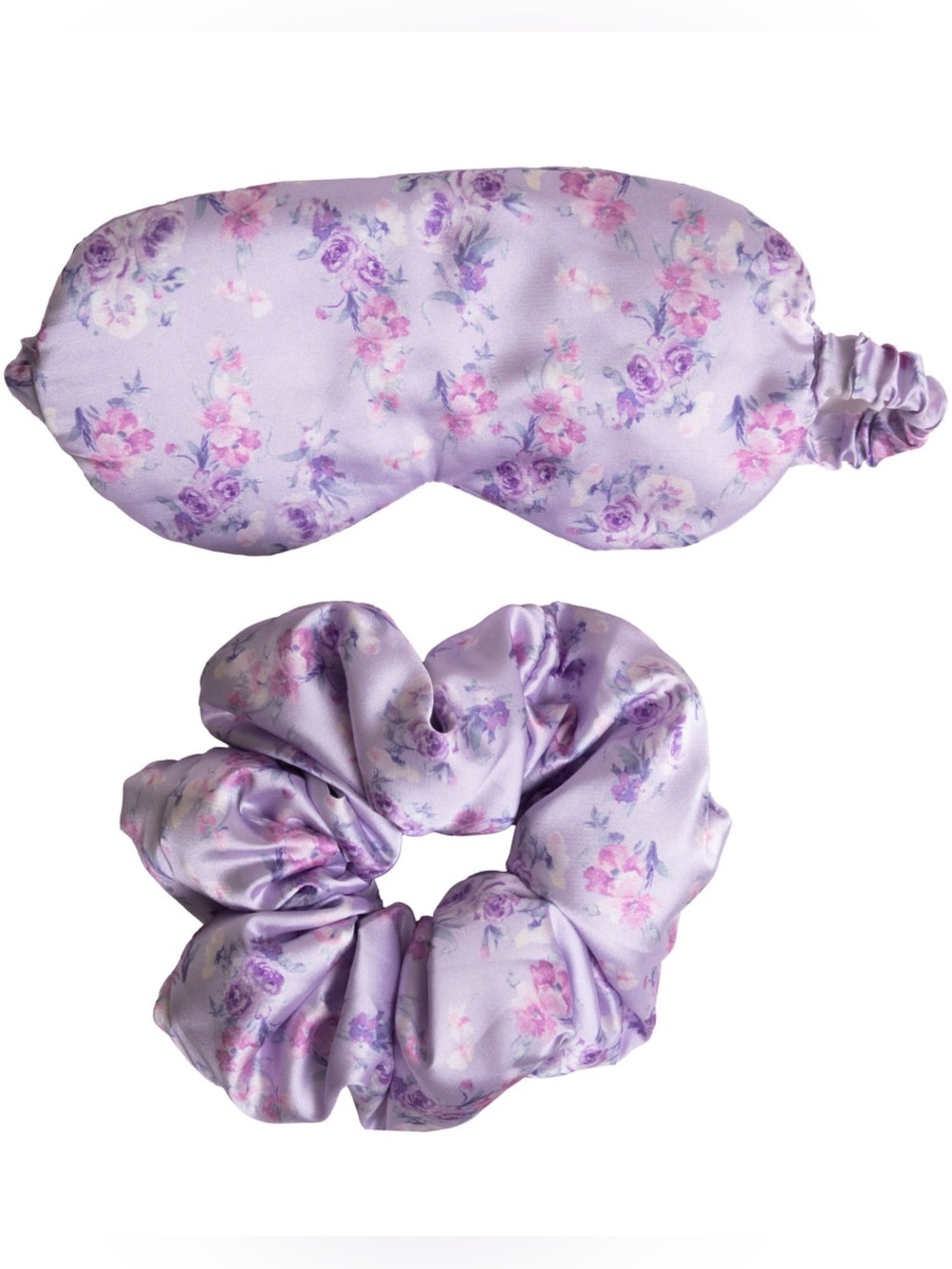 LoveShackFancy X Target Bundle Satin Eye Mask &Pillow Scrunchie Happy Thoughts - Picture 5 of 6